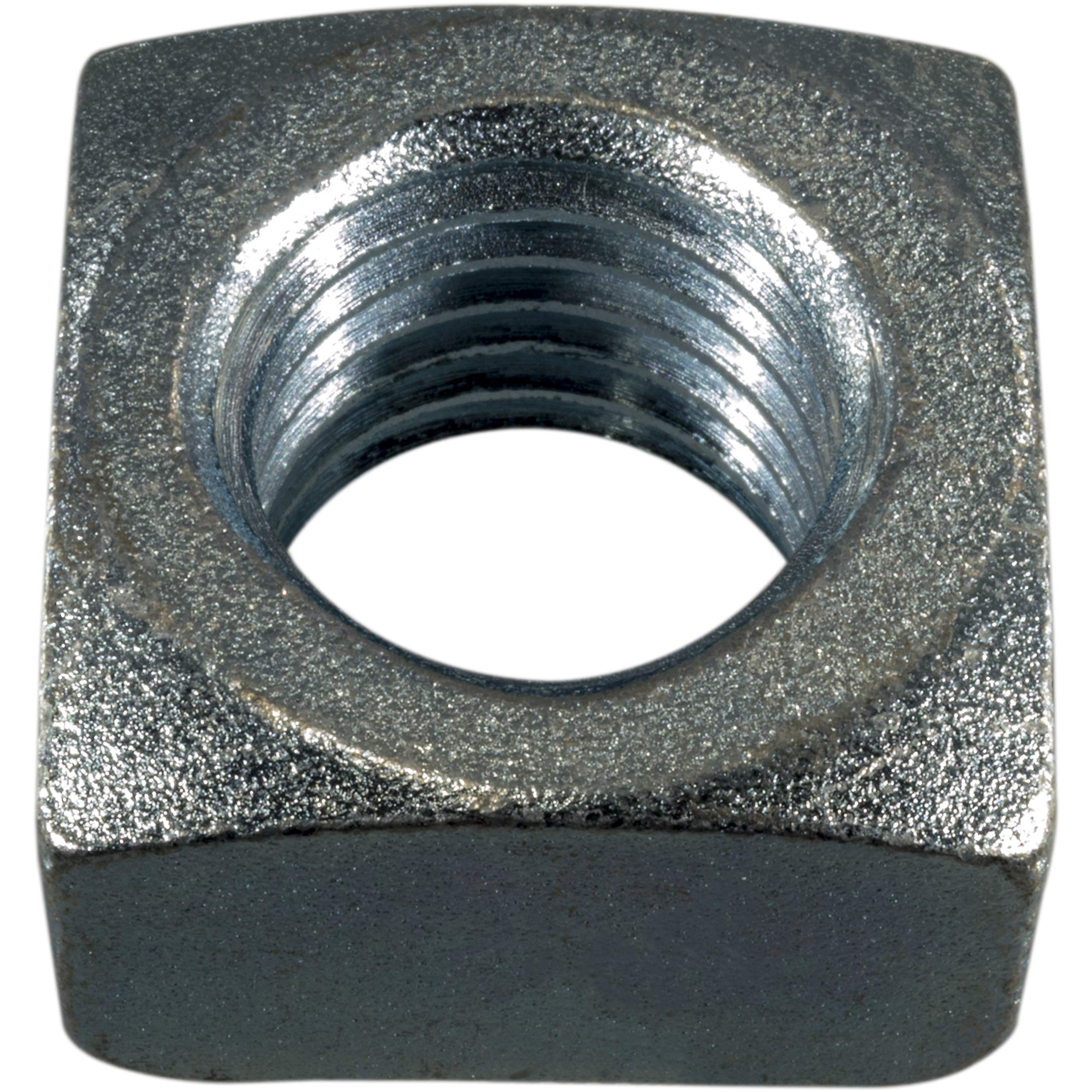 Coarse Square Nuts - 20 Pack, 3/8-16 -4