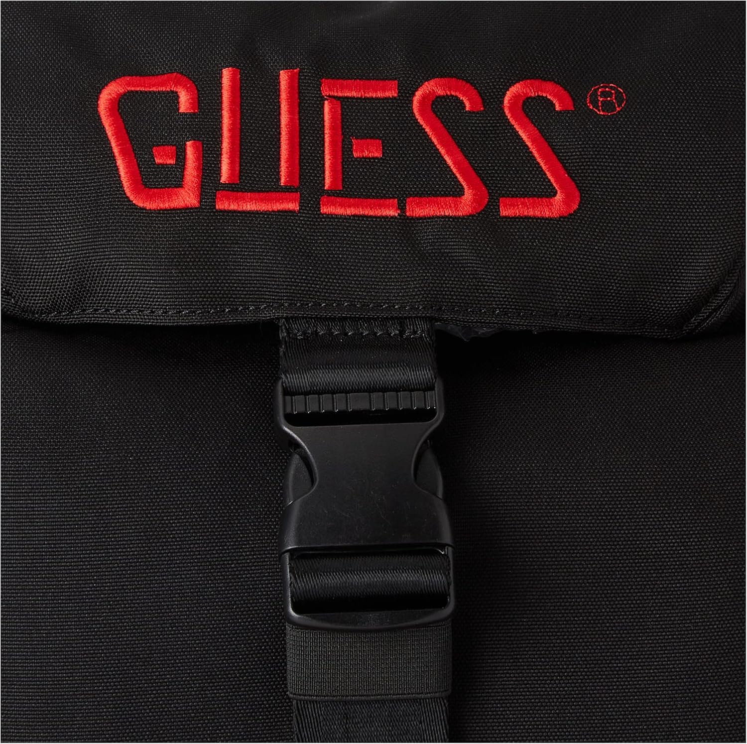 Guess VICE BACKPACK WITH BUCKLE, Black, One Size, Classic