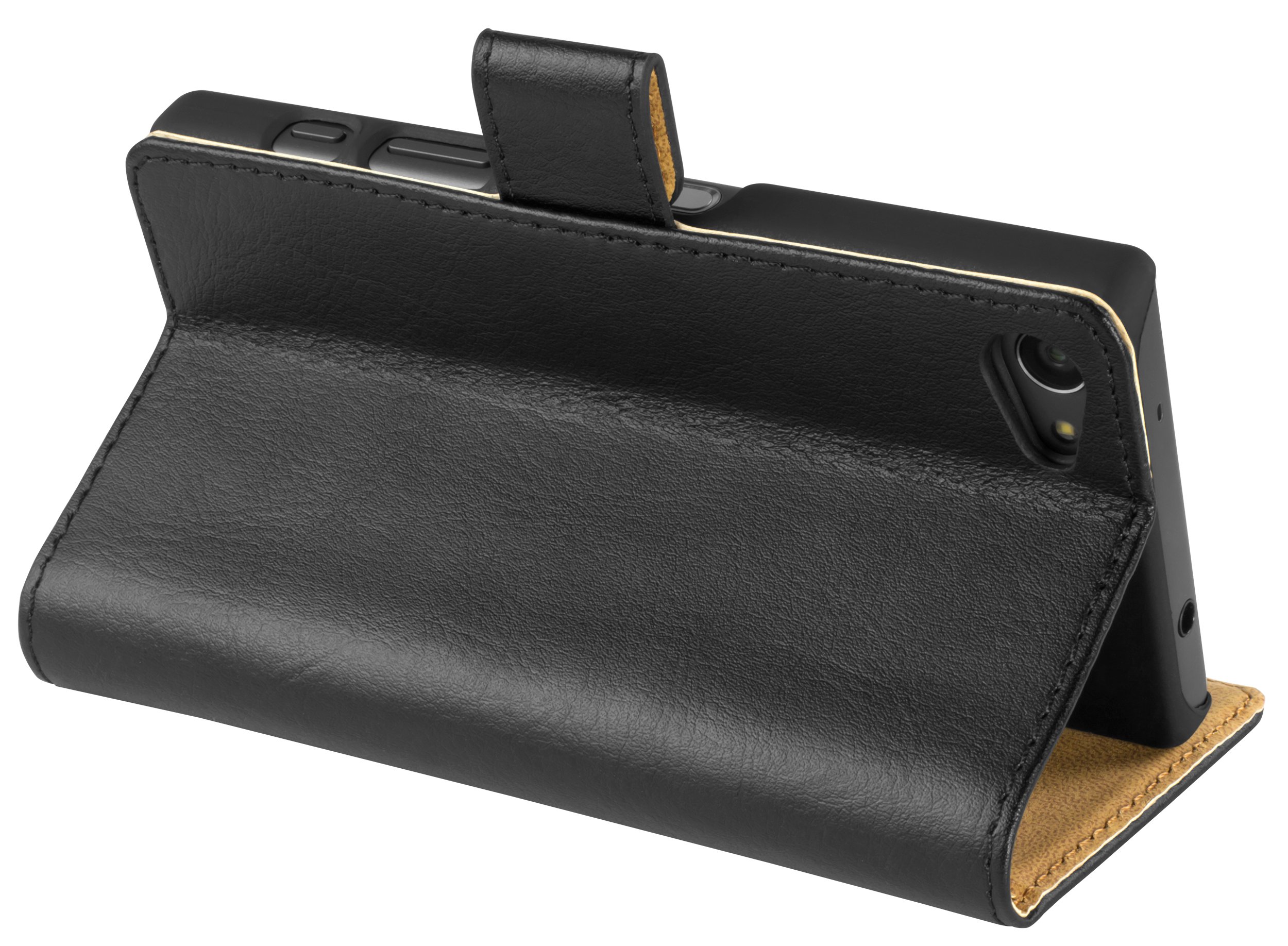 mumbi Case in Book Style for Sony Xperia Z5 Compact, Black - Image 3