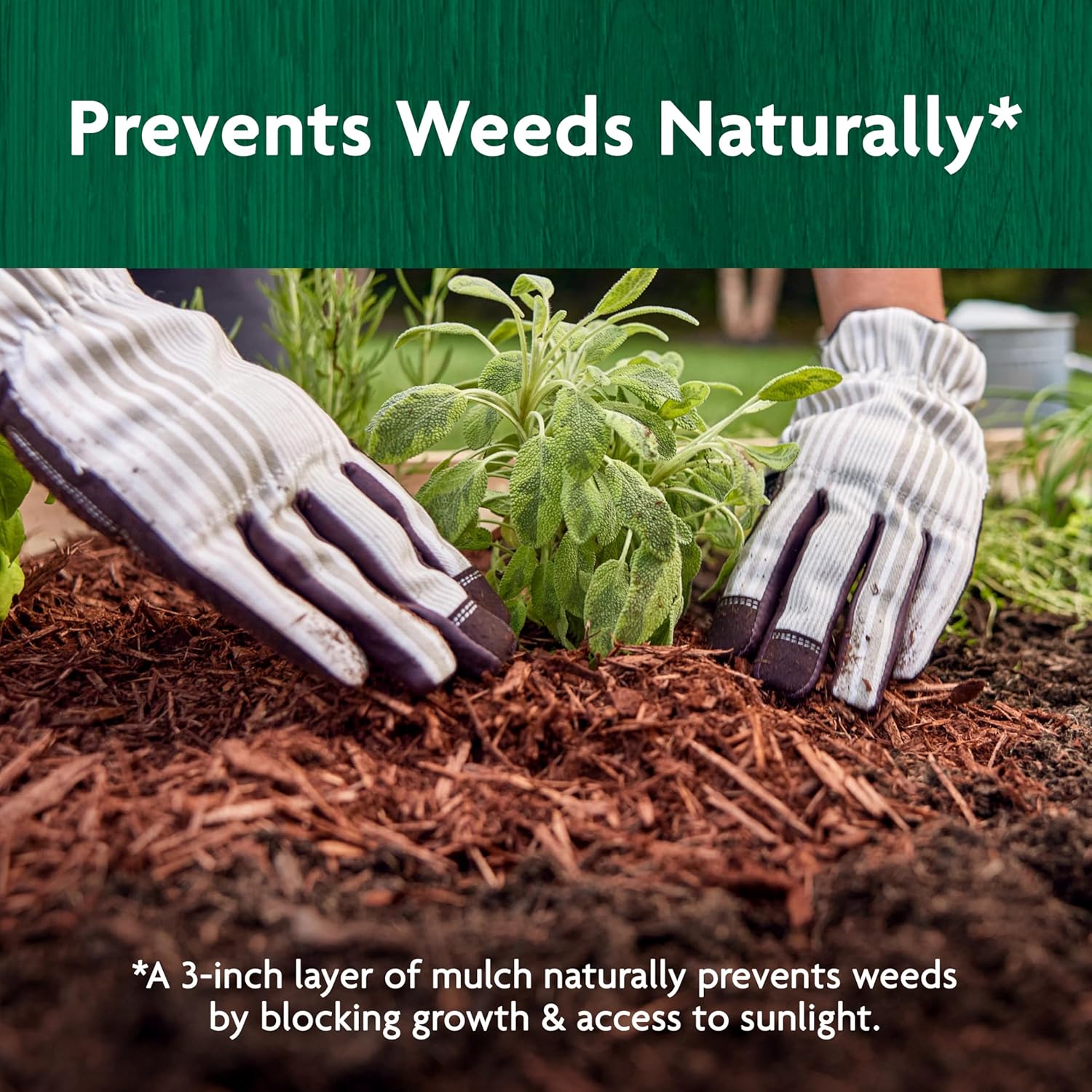 Miracle-Gro Organic All Natural Mulch for Landscaping - Bagged and Shredded, OMRI Listed, 1.5 cu. ft. (80-Bag Pallet)