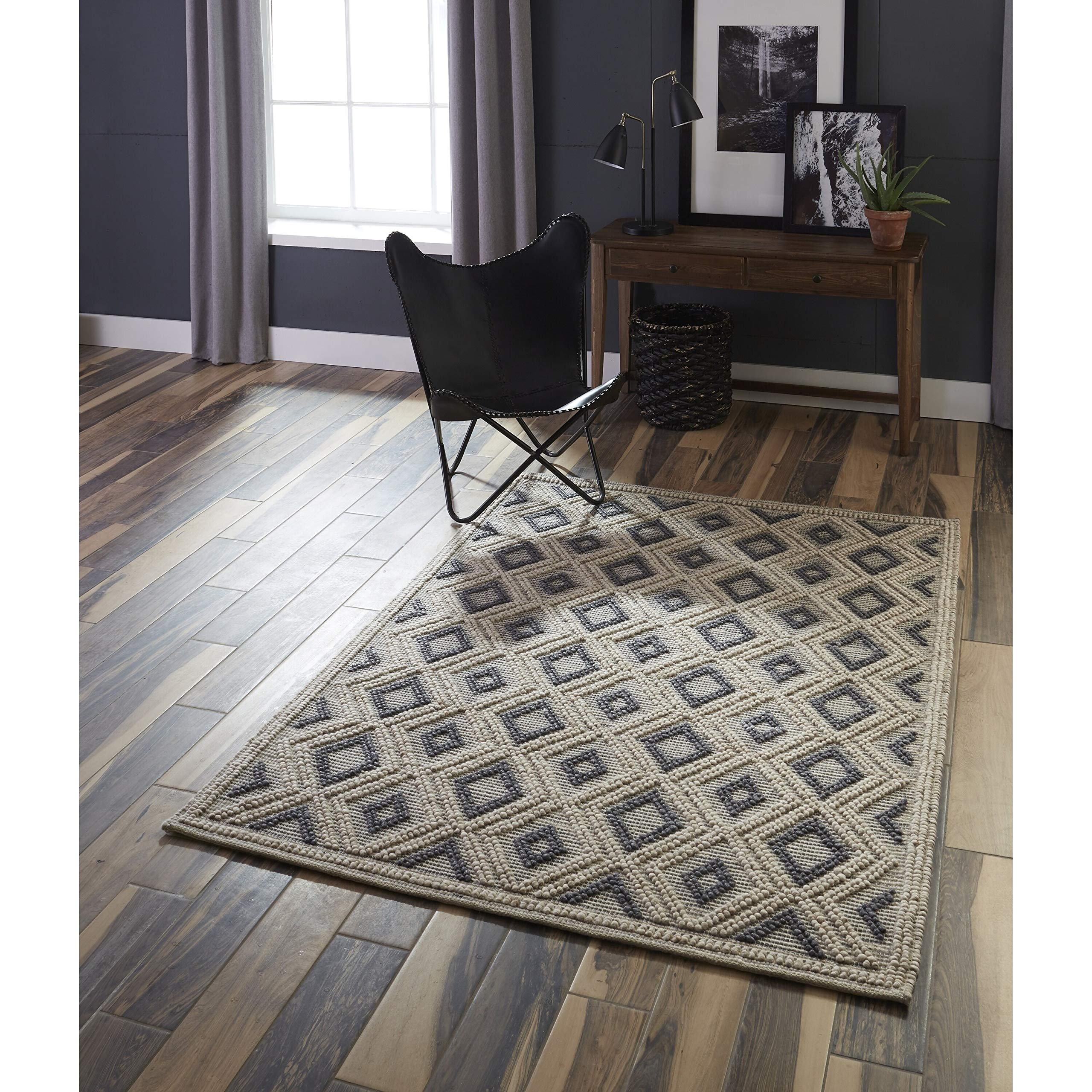 Momeni Andes Wool and Viscose Area Rug 2'3