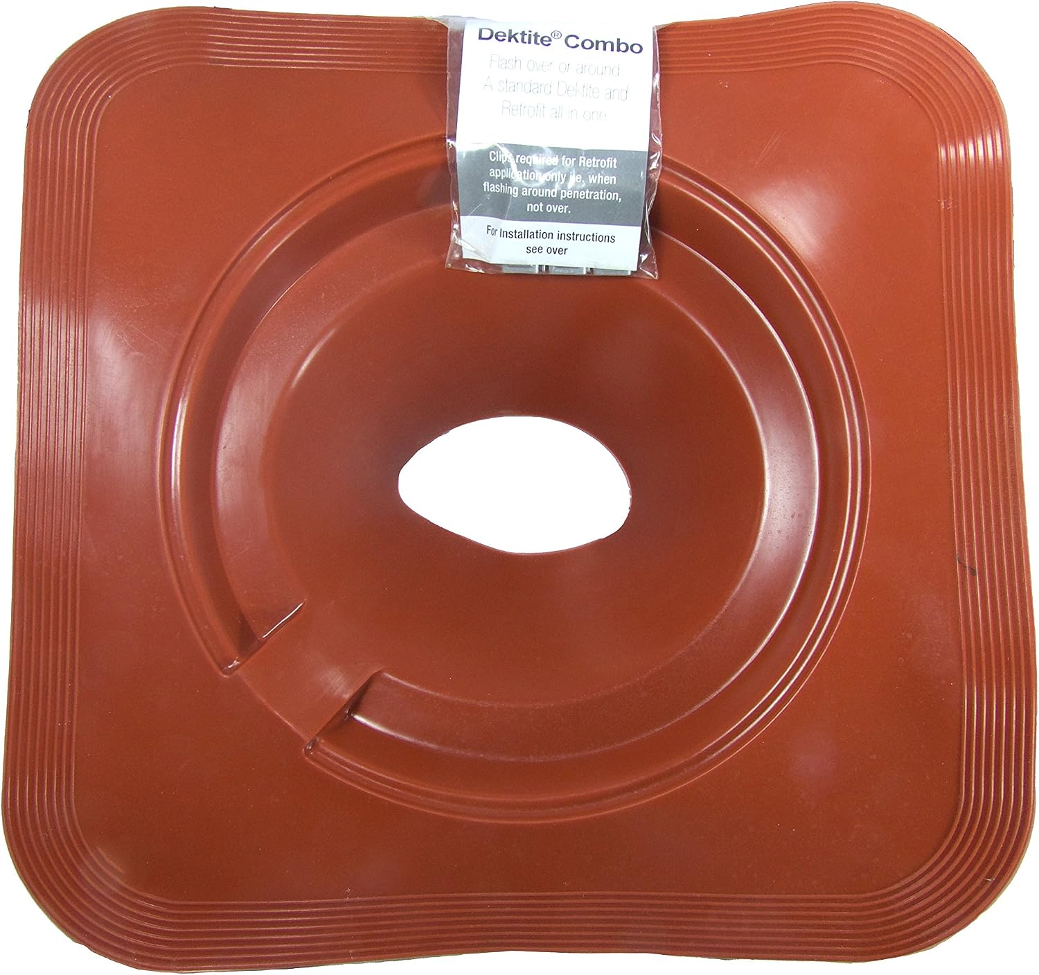 Exclusive Discount 90% Price #5 (DC205REC) DEKTITE Square Base Combo Pipe Flashing Boot: RED High Temp Silicone Square Base Flexible Pipe Flashing Dektite Flash Deals - 50% OFF #5 (DC205REC) DEKTITE Square Base Combo Pipe Flashing Boot: RED High Temp Silicone Square Base Flexible Pipe Flashing Dektite
