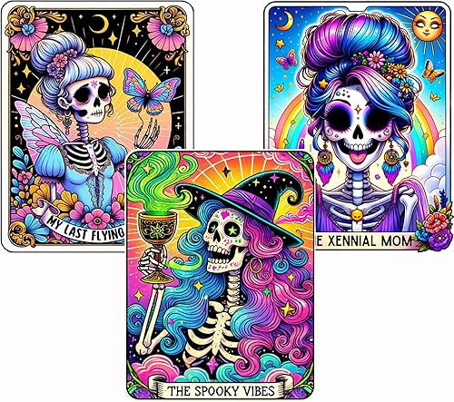 Vista 11 de NEGEKFKX Paquete de 6 kits de arte de diamantes de Halloween para adultos principiantes, kits de pintura de diamante de terror para adultos, taladro