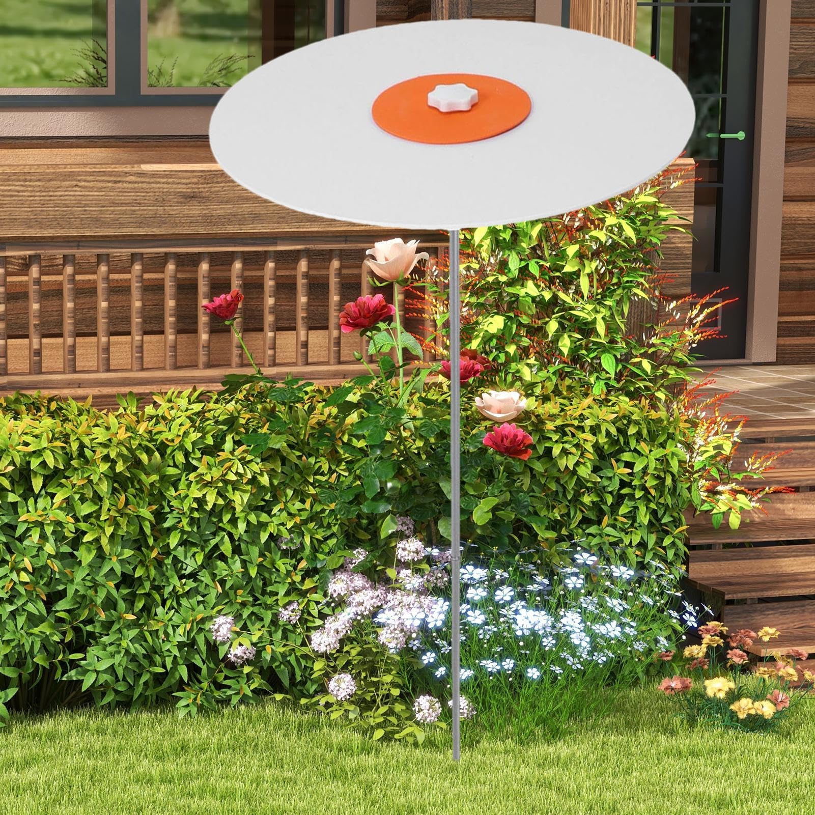 Telo Parasole Nero 90% Con Blocco UV Per Serra, Patio, Uso