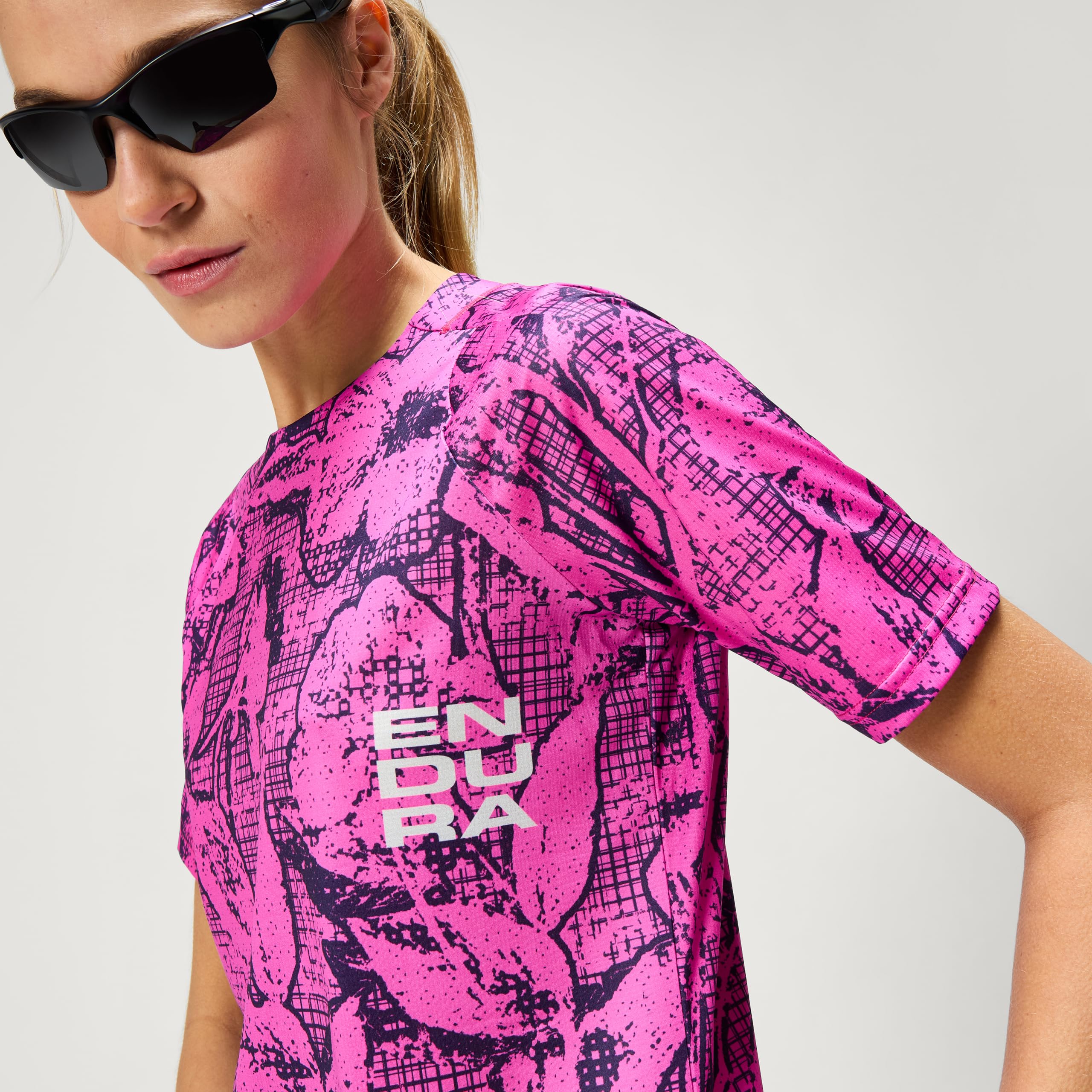 Endura Singletrack Short Sleeve Cycling Core tee Singletrack - Camiseta de Manga Corta para Ciclismo Mujer