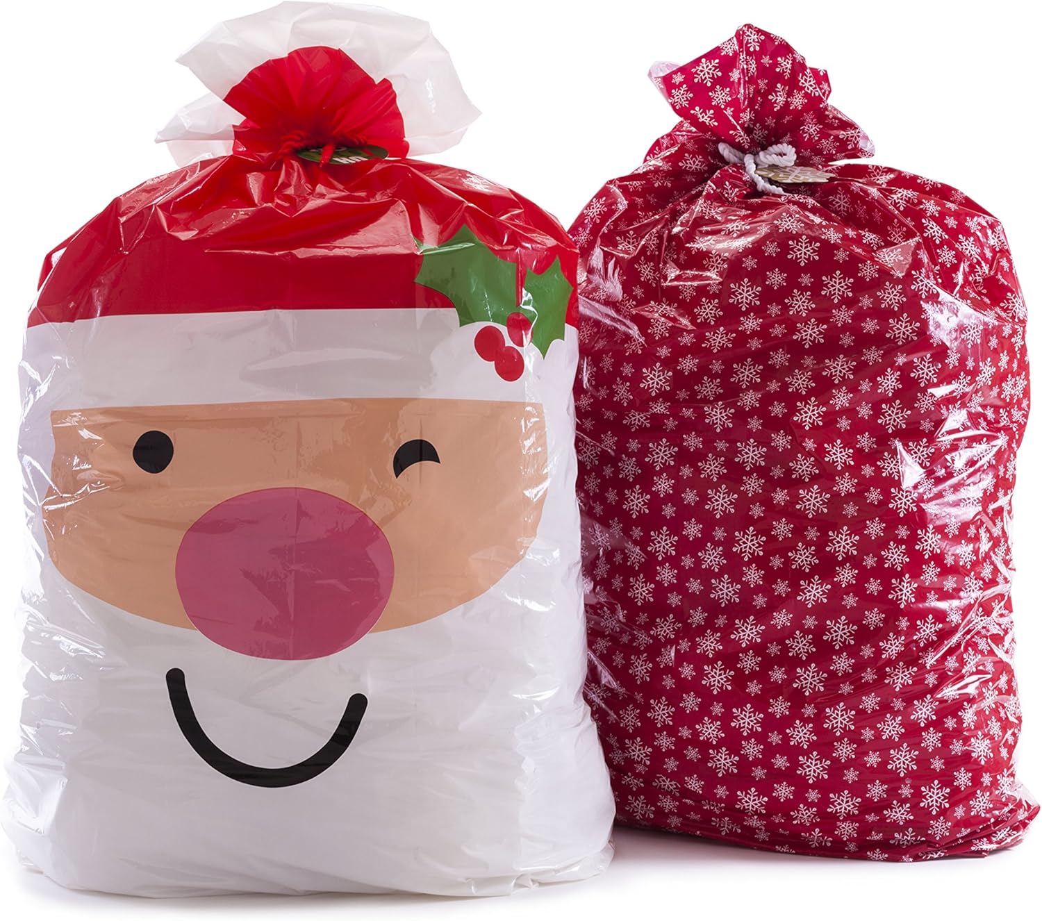 Creative Product Hallmark 56 Jumbo Christmas Gift Bag (Extra Large Santa Bag for Big Presents)