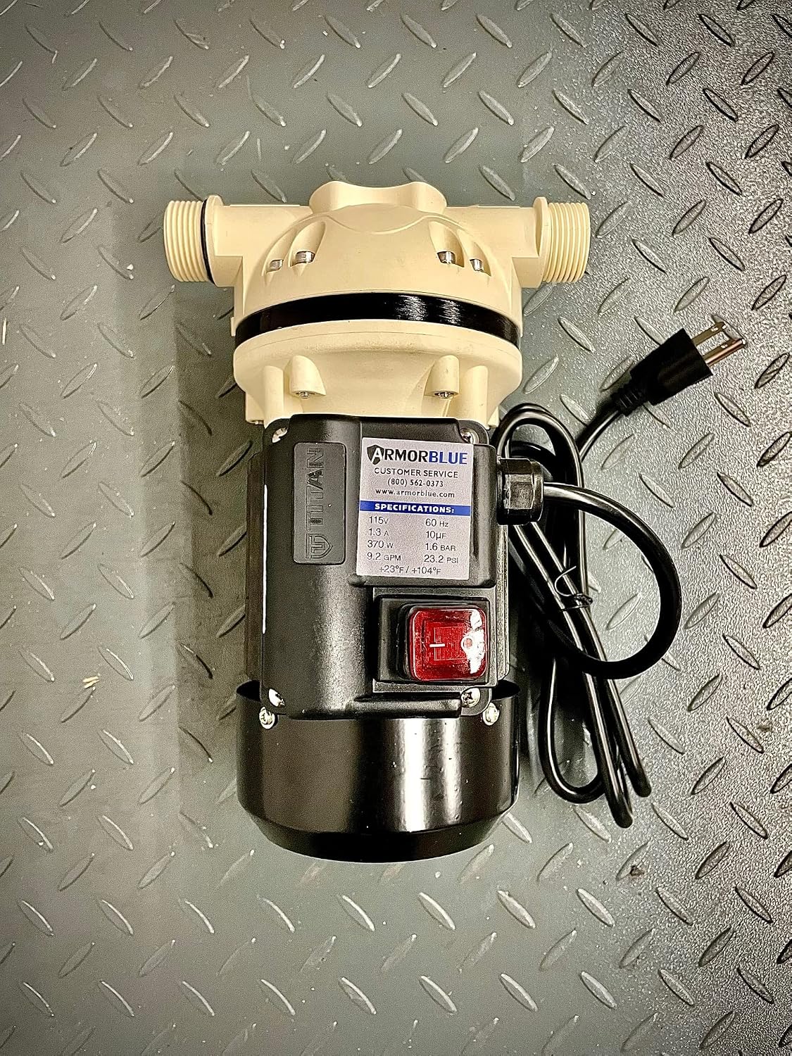 TD1 Core Pump for Diesel Exhaust Fluid (DEF) | 6+ Gallons per Minute | 115v | Tote and Drum Compatible | DEF Pump | DEF Pump Replacement
