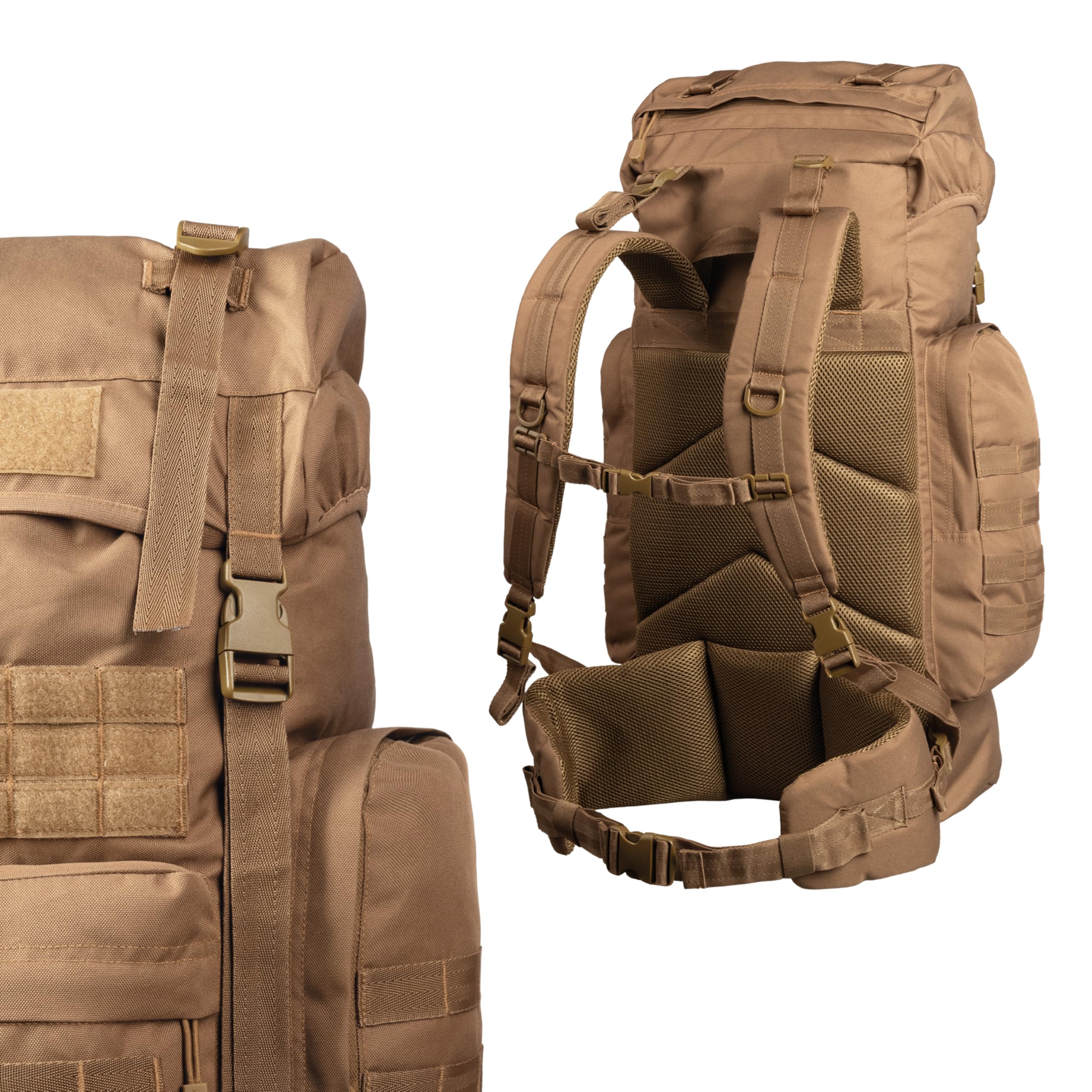 Mil-Tec BW Gen.II Sac à dos de combat Coyote foncé