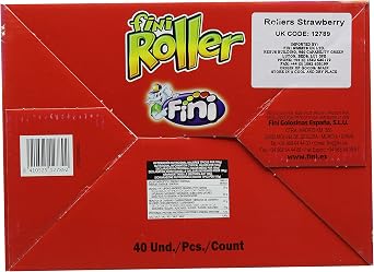 Fini Strawberry Roller (Pack of 40)