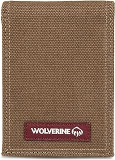 Men's Slim Wallet | Card Case | Money Clip | RFID Protection | ID Window | Rugged | Leather | Canvas