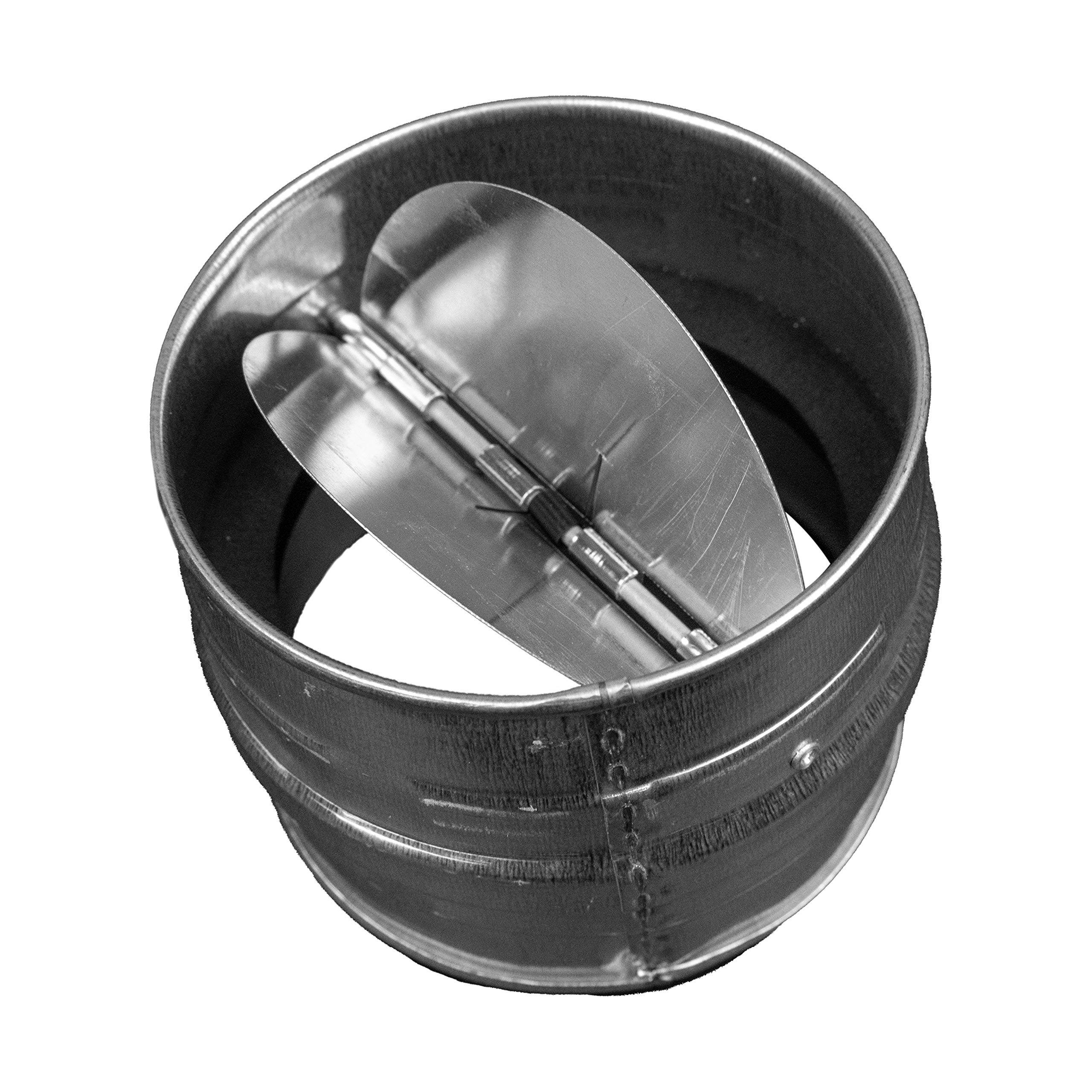 Buy " Inch Backdraft Damper for Straight or Flex Duct. Bathroom