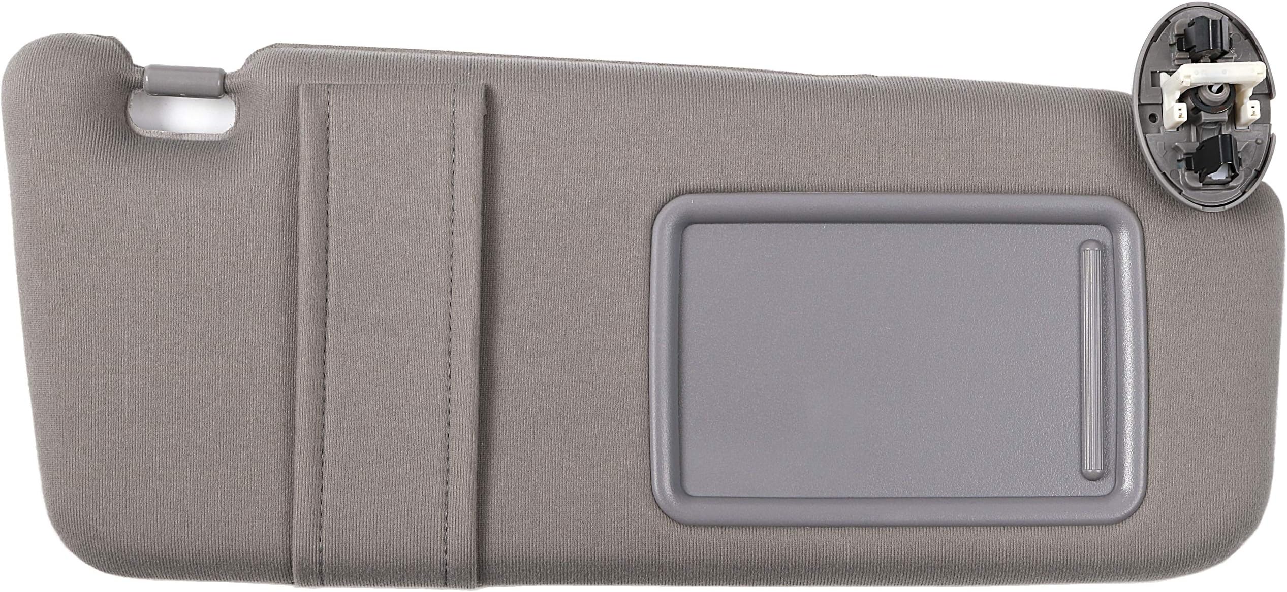 Gray Right Passenger Side Sun Visor fit for Toyota Camry with Sunroof 2007 2008 2009 2010 2011