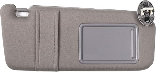 Ezzy Auto visera para Toyota Camry con quemacocos y visera con luz 2007, 2008, 2009, 2010, 2011.