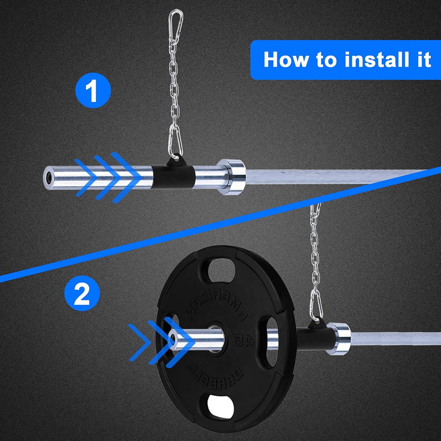 SYKJDM T Bar Row Attachment, T-bar Row Platform，Suitable for 1"and 2" Olympic Poles. Belt Chain Can Be Practiced Together with Cable Machine Accessories. : Sports & Outdoors
