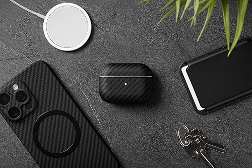 Miniatura 7 de Latercase  Compatible con AirPods Pro (2. generación)  Clásico  Funda delgada duradera para AirPods Pro 2  Fibra de aramida fina de 0.024 in, corte