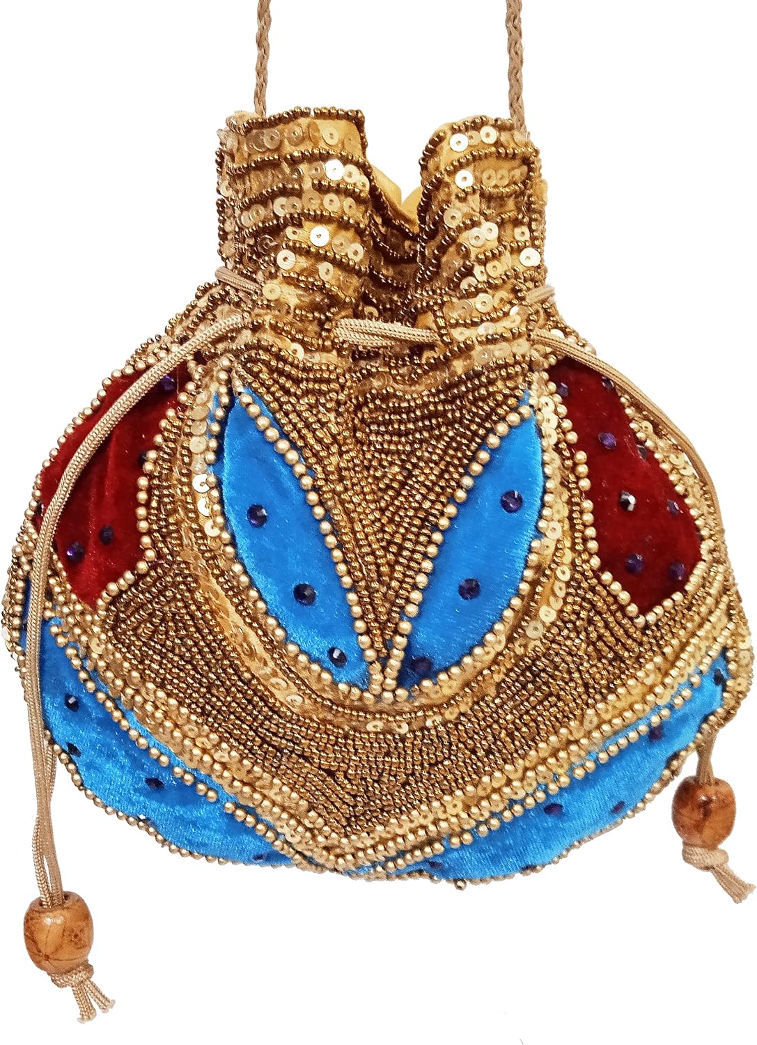 Purpledip Potli Bags Drawstring Purse (Potli02$)