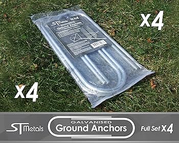 JUNHAO-SHOP Trampoline Anchor Kit, 50 Pcs 150 X 40 X 3 Mm | FindTheDeal