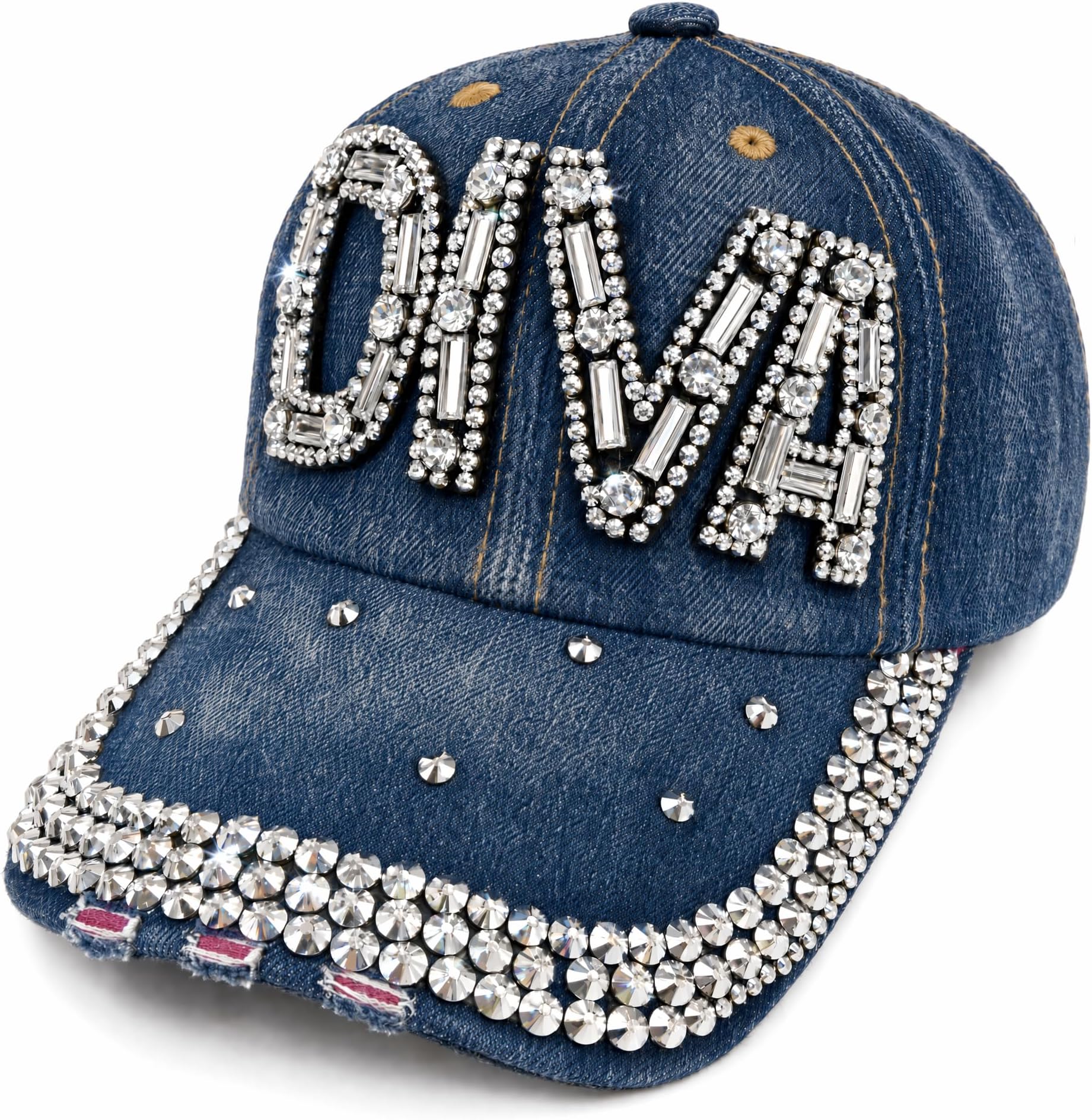 Bedazzled Hat for Women, Rhinestone Swag Hat, Y2k Hats, Jersey Shore Hats | Rhinestone Hats, Bedazzled Baseball Caps, Girls Trip Hats, Y2k Accessories, Bestie Gifts, Jersey Shore Hat, Bling Swag Hat
