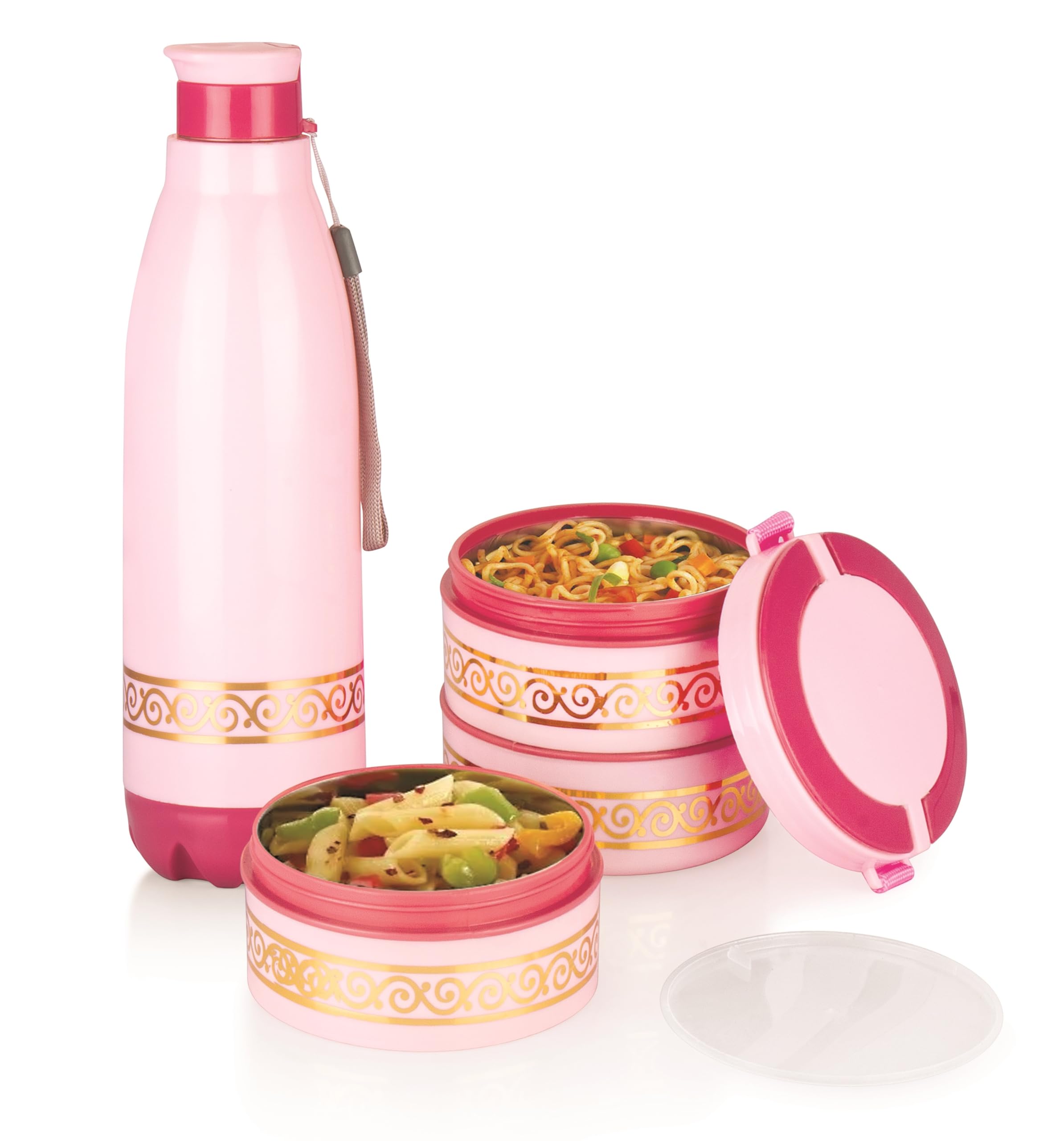 Buy MyPro - Khao Piyo Gift Set - System 3 Layer Lunch Tiffin +