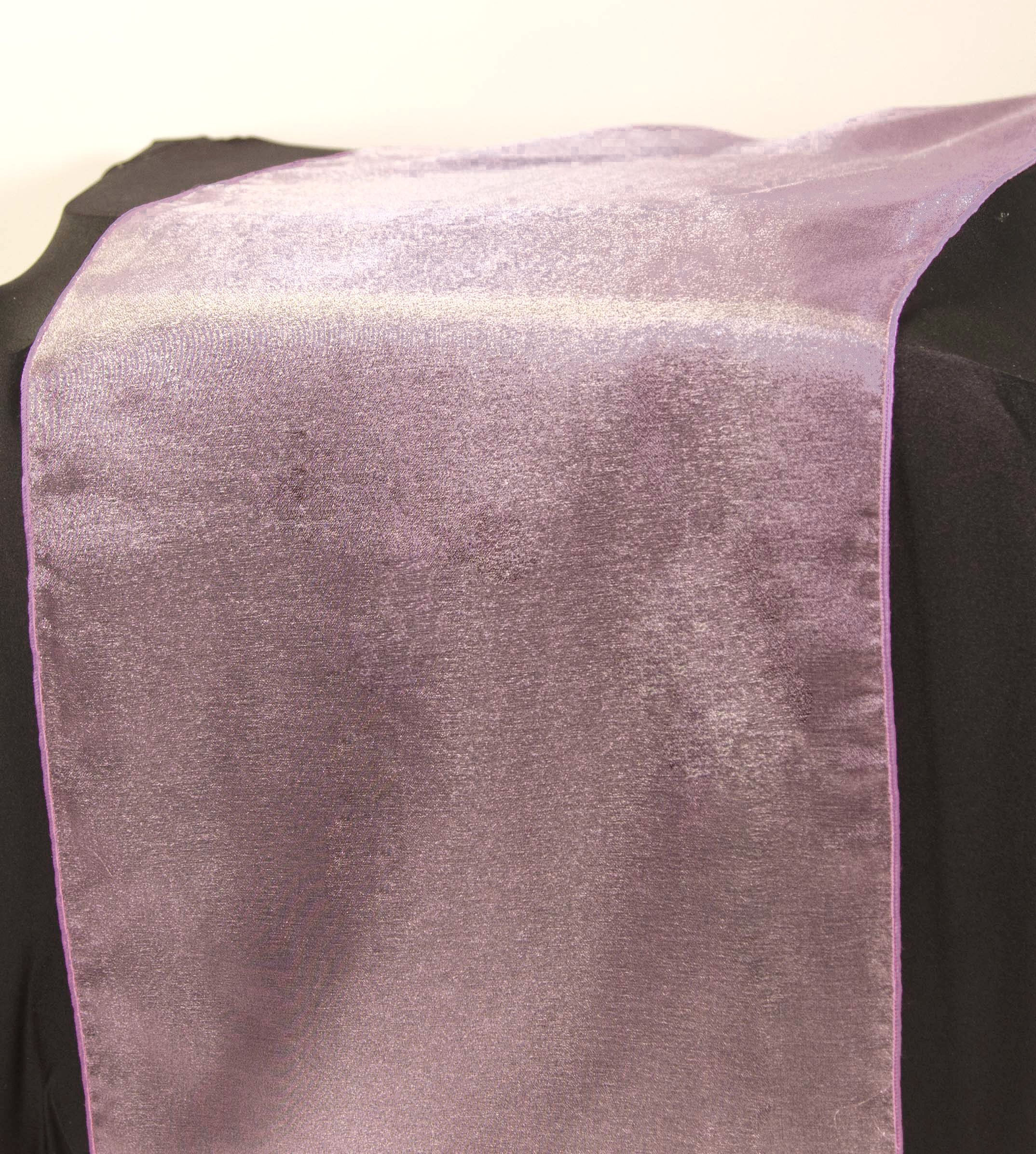 ORGANZA TABLE RUNNERS - WEDDING DECOR PARTY EVENTS - MATCHING SASHES AVAILABLE (Mauve)