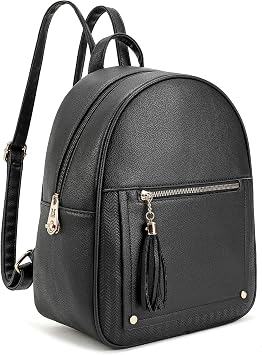 Montana West Medium Backpack Purse for Women Anti Theft Backpack with Secured Zipper & Tassel