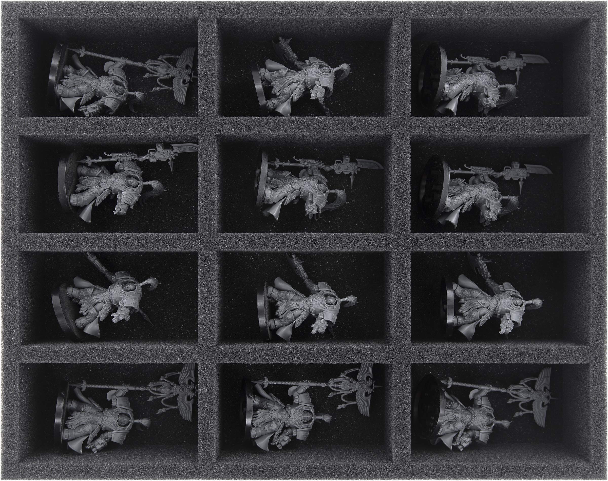 Feldherr FS055A003 foam tray compatible with Adeptus Custodes - 12 compartments