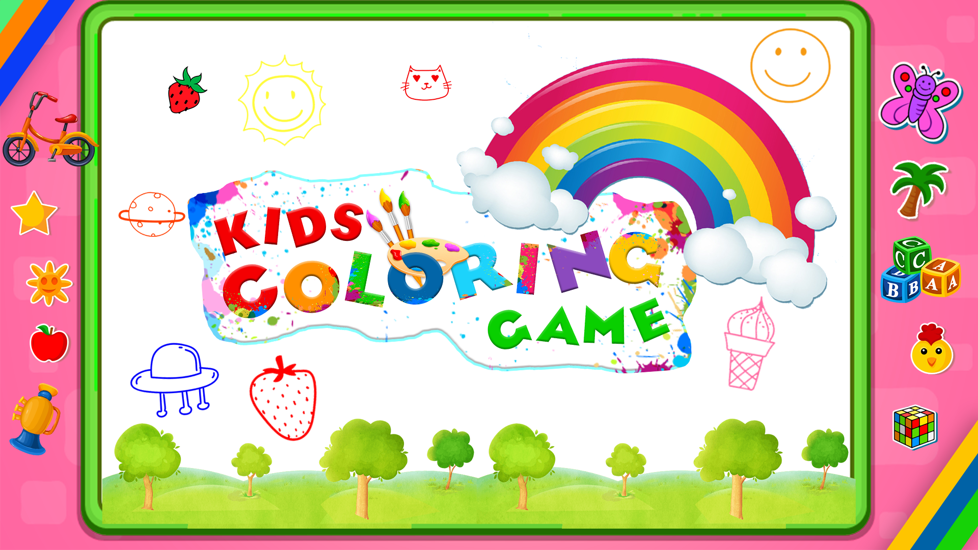 Kids Coloring Book Drawing Game for Toddlers Coloring Book Game For