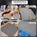 EASYHOME 24mm Interlocking Gym Mats for Floor, Super Thick Workout Mat for Heavy Exercise & Floor Protection, EVA Foam Mat- 60x60cm (12 Tiles - 48Sqft) gallery image
