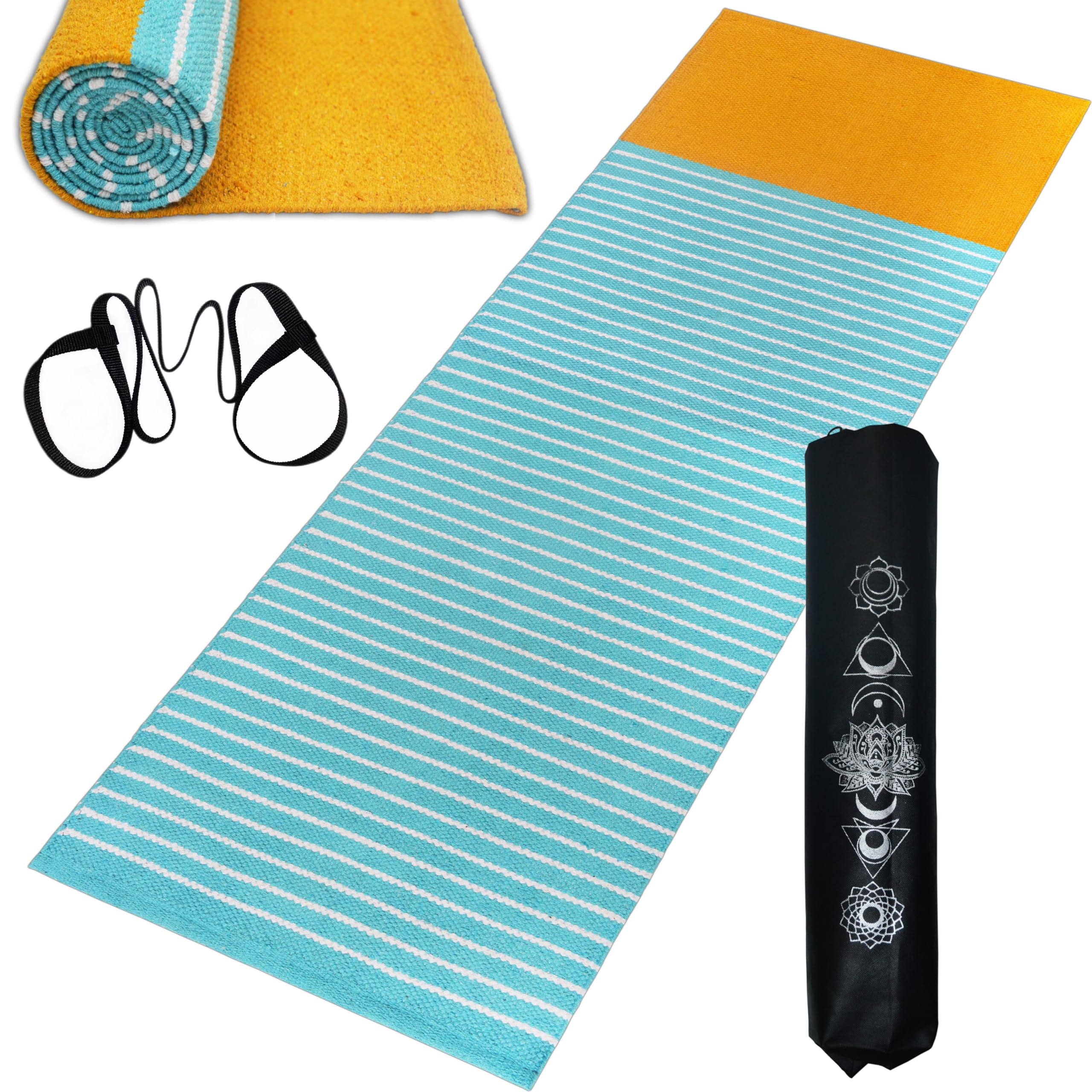 See full amazon price history chart for House of Handmade™ - Premium Yoga mat for Women & Men, 2X6 Feet, 8 mm Thick anti slip yoga mat For Yoga, Pilates or Home Workout, Machine Washable With Carry Bag and Strap, TURQUOISE House of Handmade™ - Premium Yoga mat for Women & Men, 2X6 Feet, 8 mm Thick anti slip yoga mat For Yoga, Pilates or Home Workout, Machine Washable With Carry Bag and Strap, TURQUOISE (B0CR7YVY1F) Amazon Price History, Amazon Price Tracker