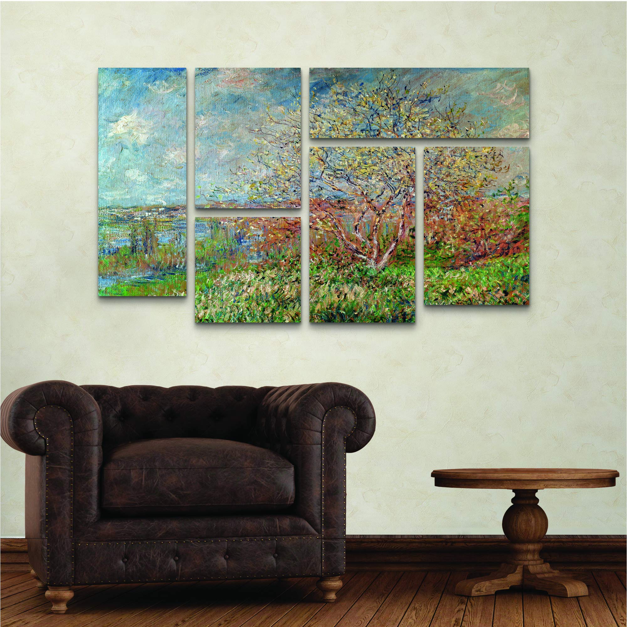 Amazon.co.jp: Trademark Fine Art ' Spring 1880 ' クロード・モネ作