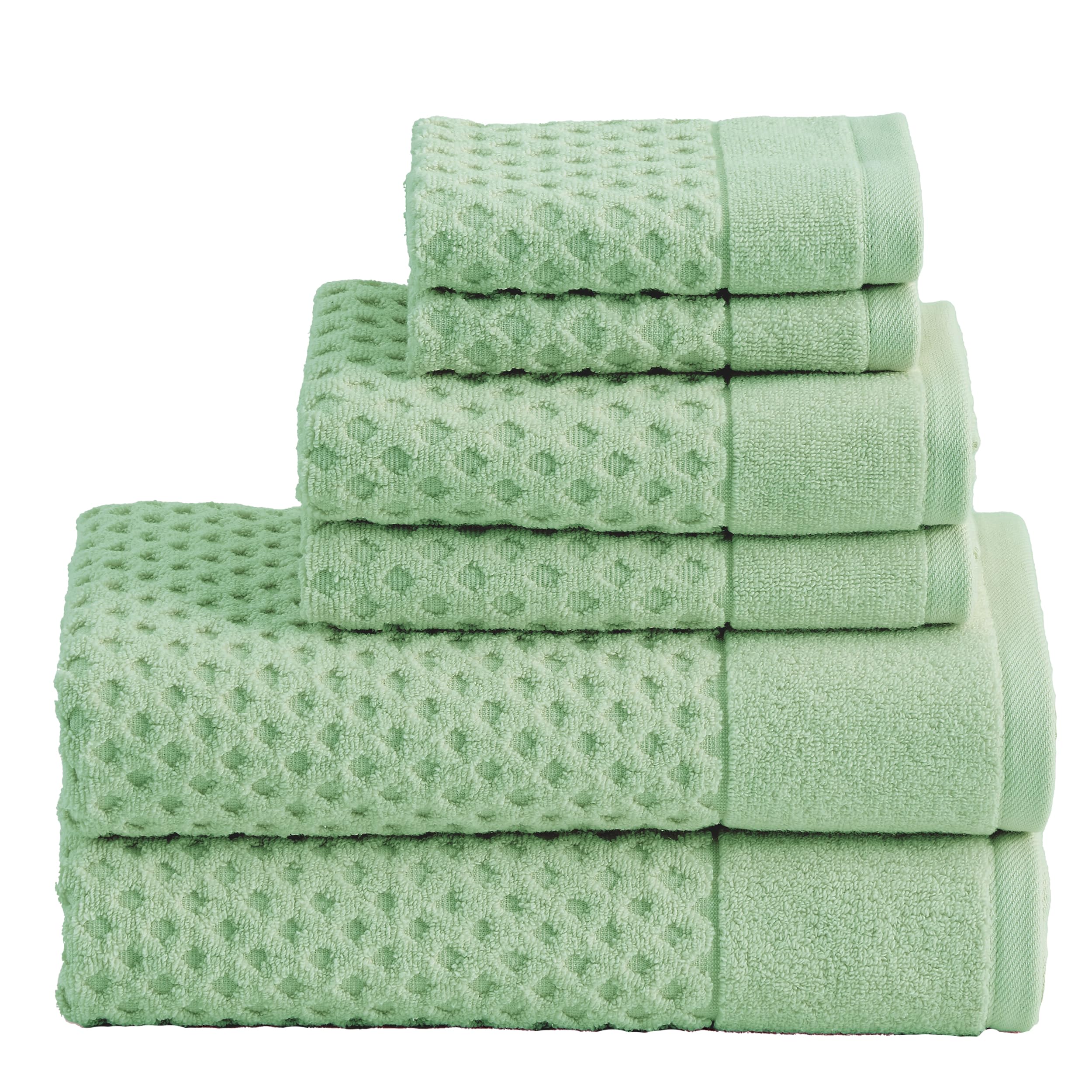 Simple&Opulence Premium Cotton Towel Set - 6 Piece -15