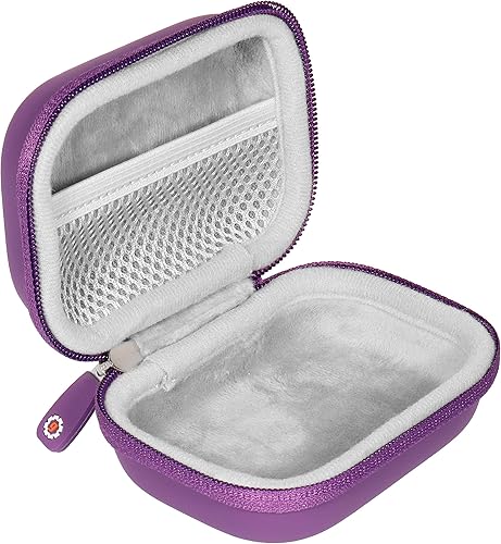 Miniatura 9 de getgear Funda para cámara Seckton Kids Selfie, funda de viaje organizadora con bolsillo de malla y correa de muñeca desmontable (negro)