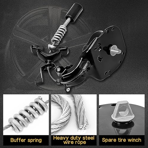 Miniatura 5 de LR064520 - Conjunto de elevador de cabrestante para Land Rover LR4 2010-2013  Apto para LR3 2005-2009  Compatible con Range Rover Sport 2006-2013