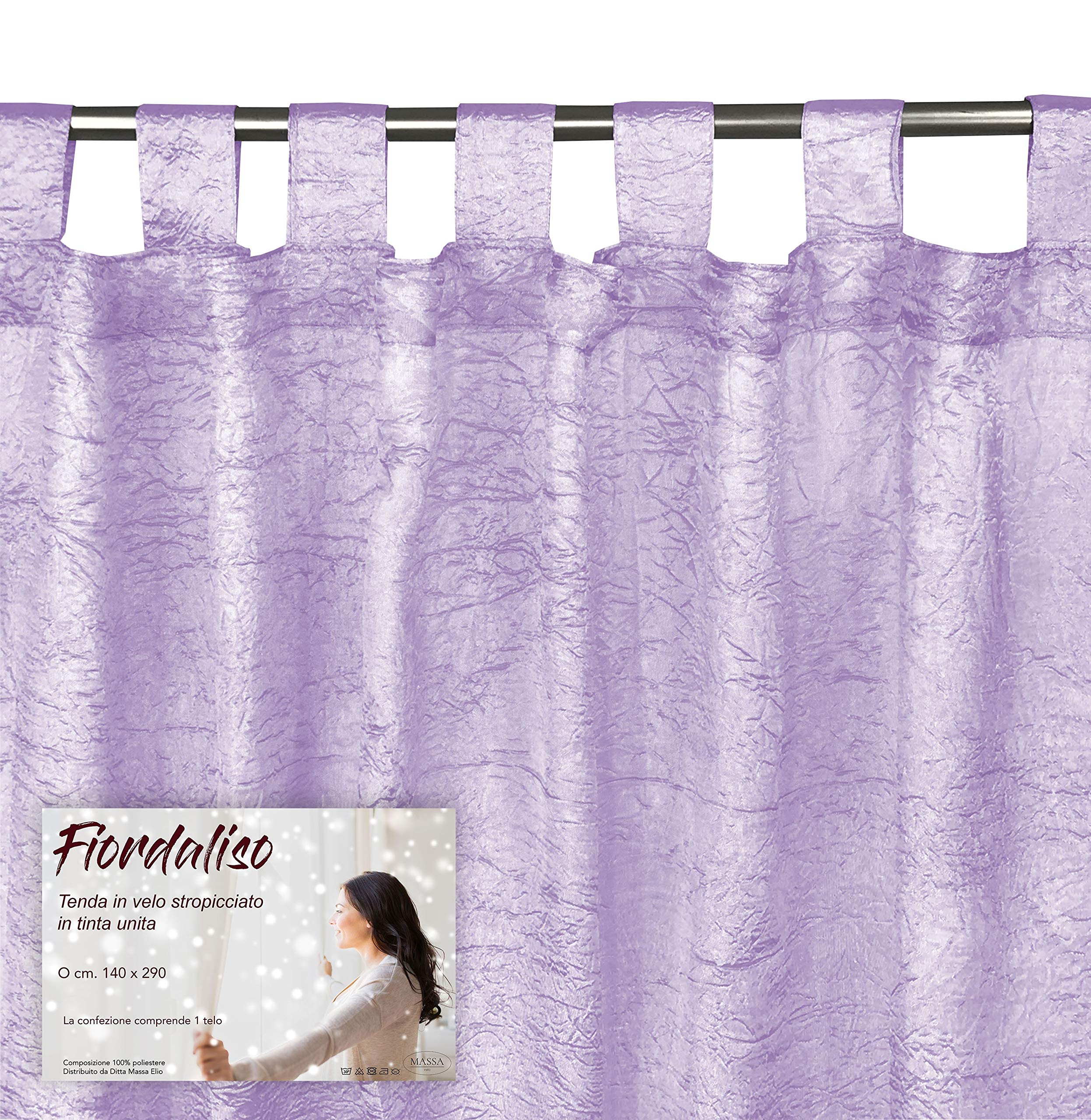 1 Pezzo Di Tenda Per Finestra Con Ricamo Floreale Raffrollo Voile Di Alta Qualita Decorazione Per Camera Da Letto Bagno Balcone Viola 95452231
