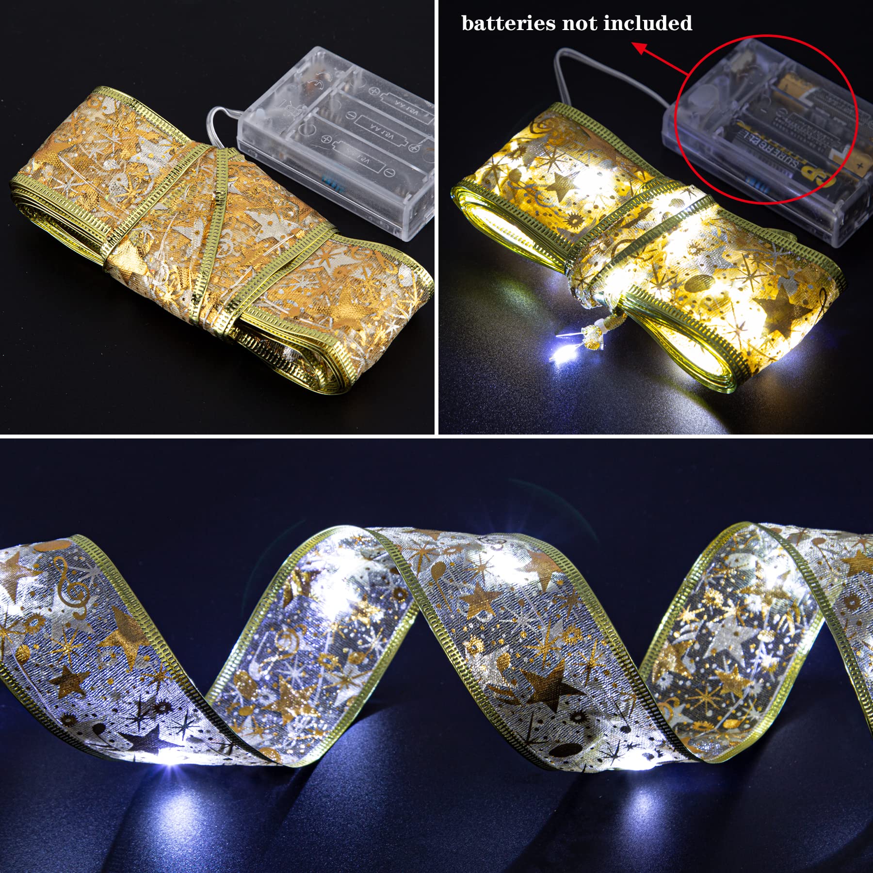 30m 50m 100m Guirlande Lumineuse En Fil De Cuivre Avec Fleurs Pour Décoration De Sapin De Noël - Chine Guirlande De Noël, Guirlande De Noël à DEL