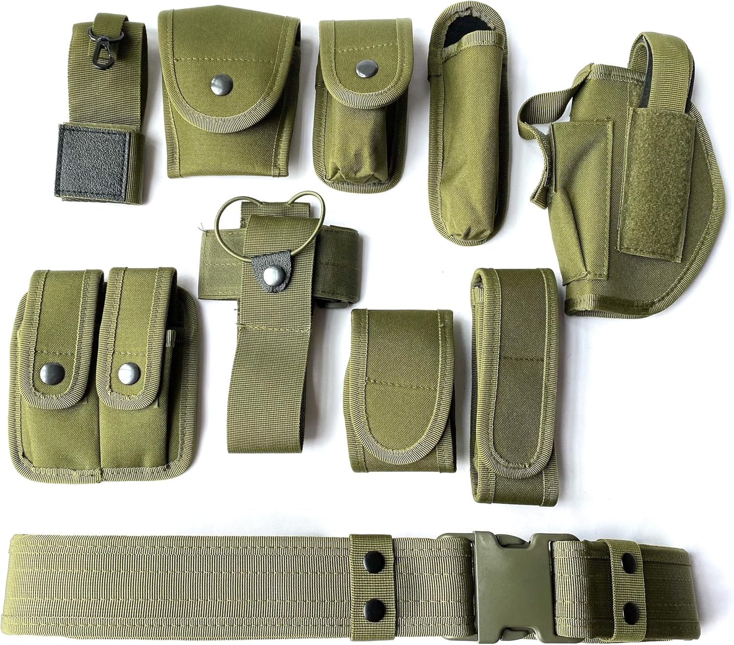 Police Security Duty Belt Modular Equipment Law Enforcement Hunting Game Versatile Utility Adjustable