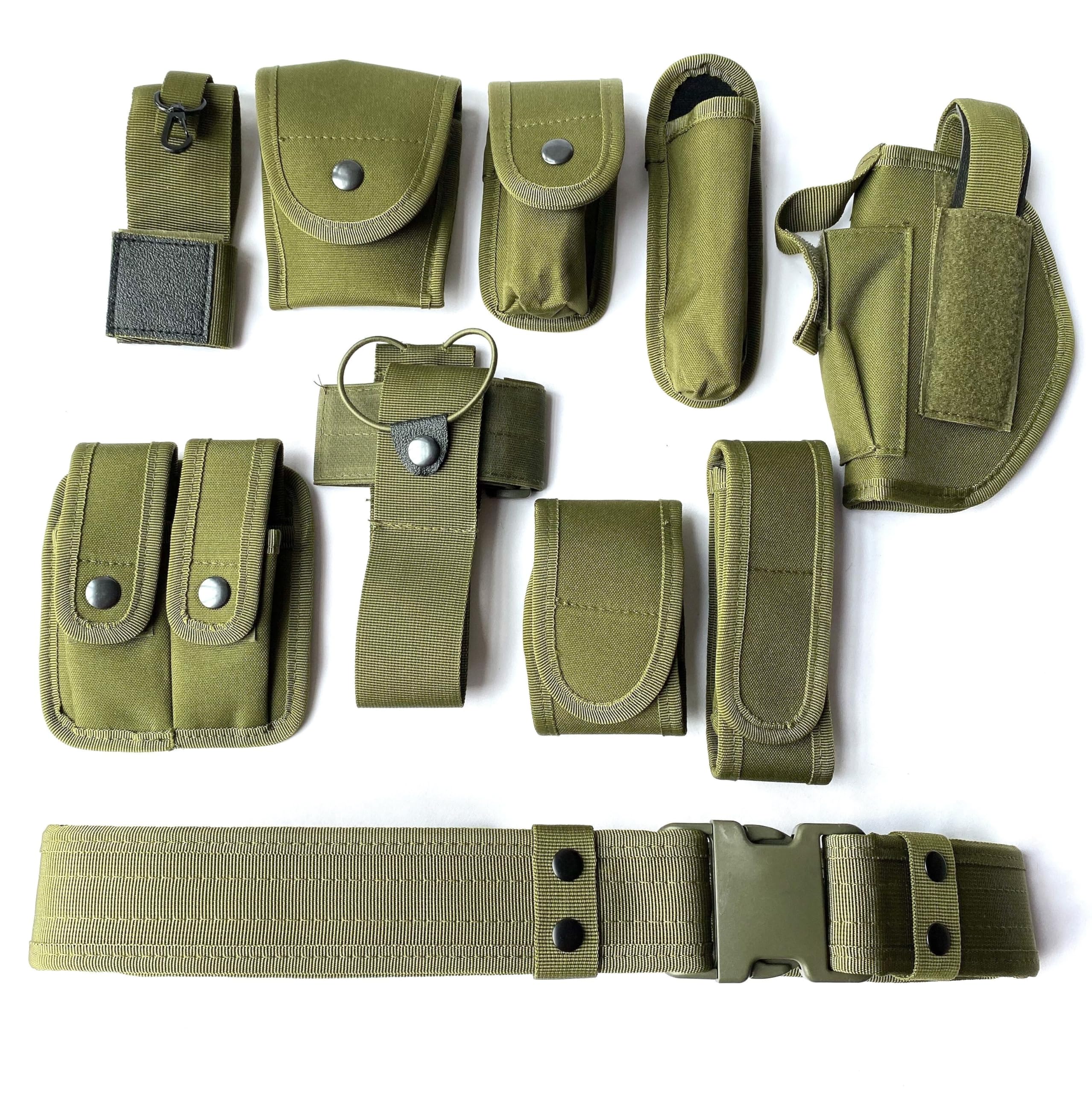 Police Security Duty Belt Modular Equipment Law Enforcement Hunting Game Versatile Utility Adjustable