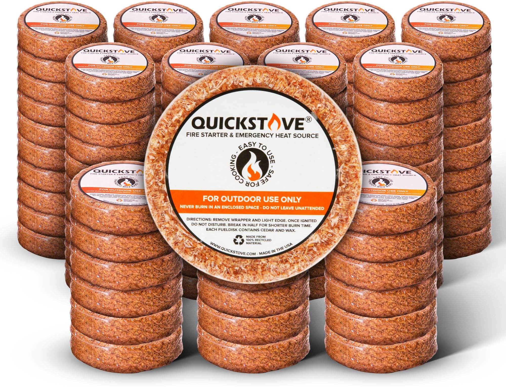 QuickStove Fire Starters (108 Pack)