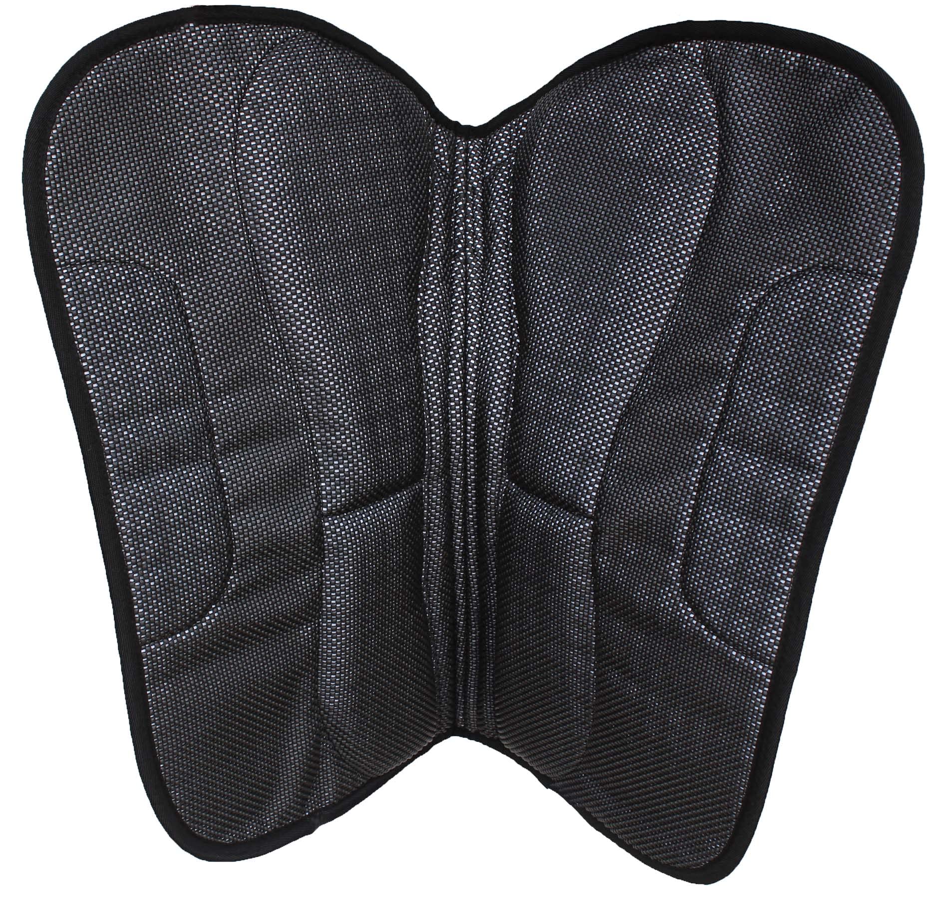 CHALLENGER Sottosella in neoprene trapuntato, 66 x 40,6 cm, con inserti in schiuma, colore: blu navy 39TS12NV