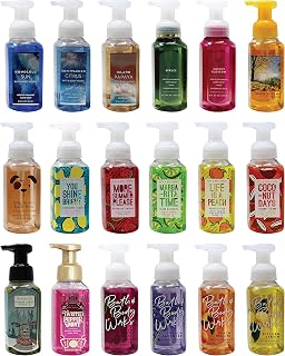 Bath & Body Works 5-Pack Gentle Foaming Hand Soaps Assorted Scents - Vitamin E, Shea Butter, Aloe for Soft, Smooth Hands