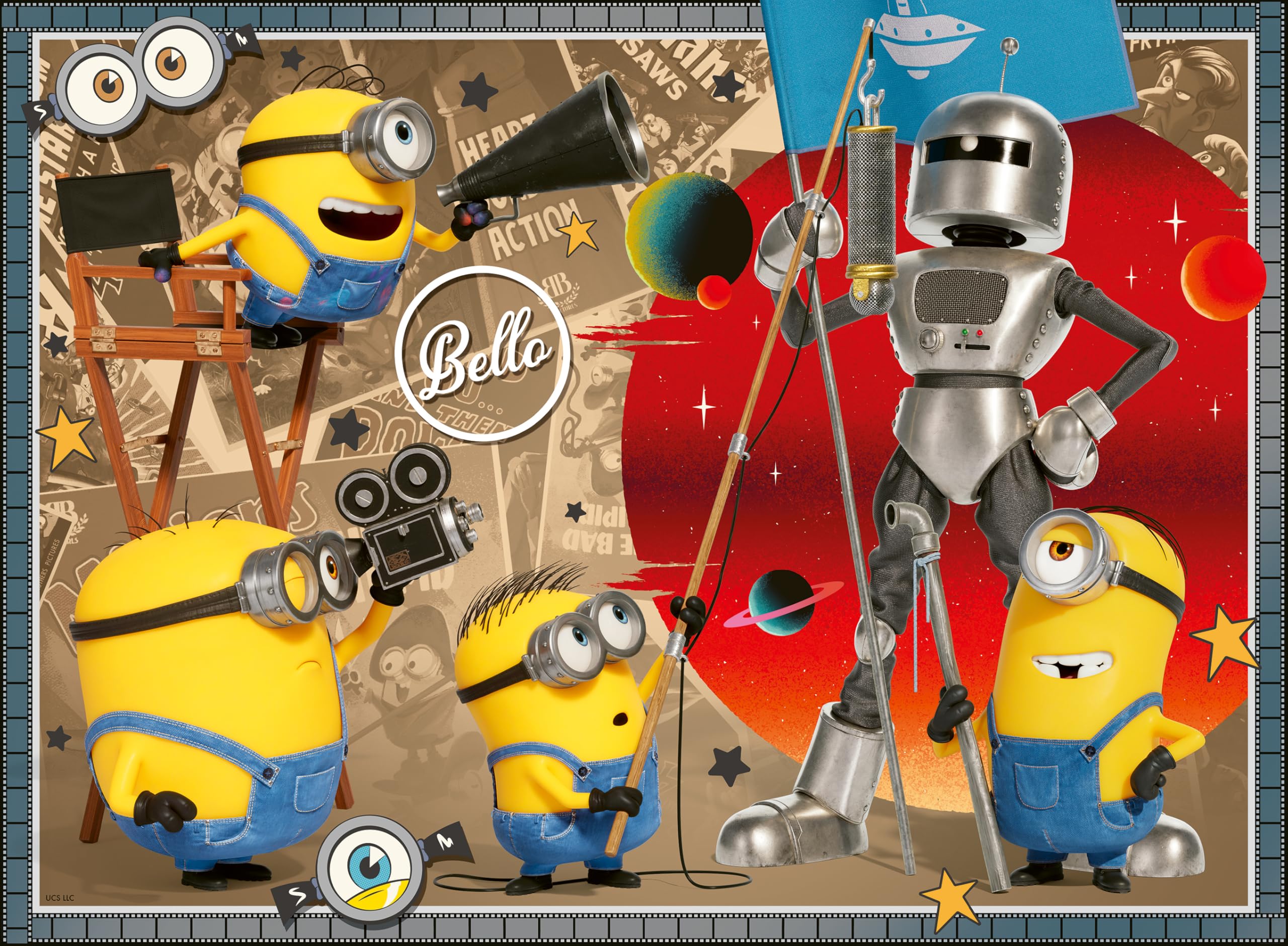 Ravensburger Minions & Monsters Movie Puzzle – 150 Piece XXL Jigsaw Puzzle for Kids Ages 7+, Large Format, Durable Pieces, Family Fun