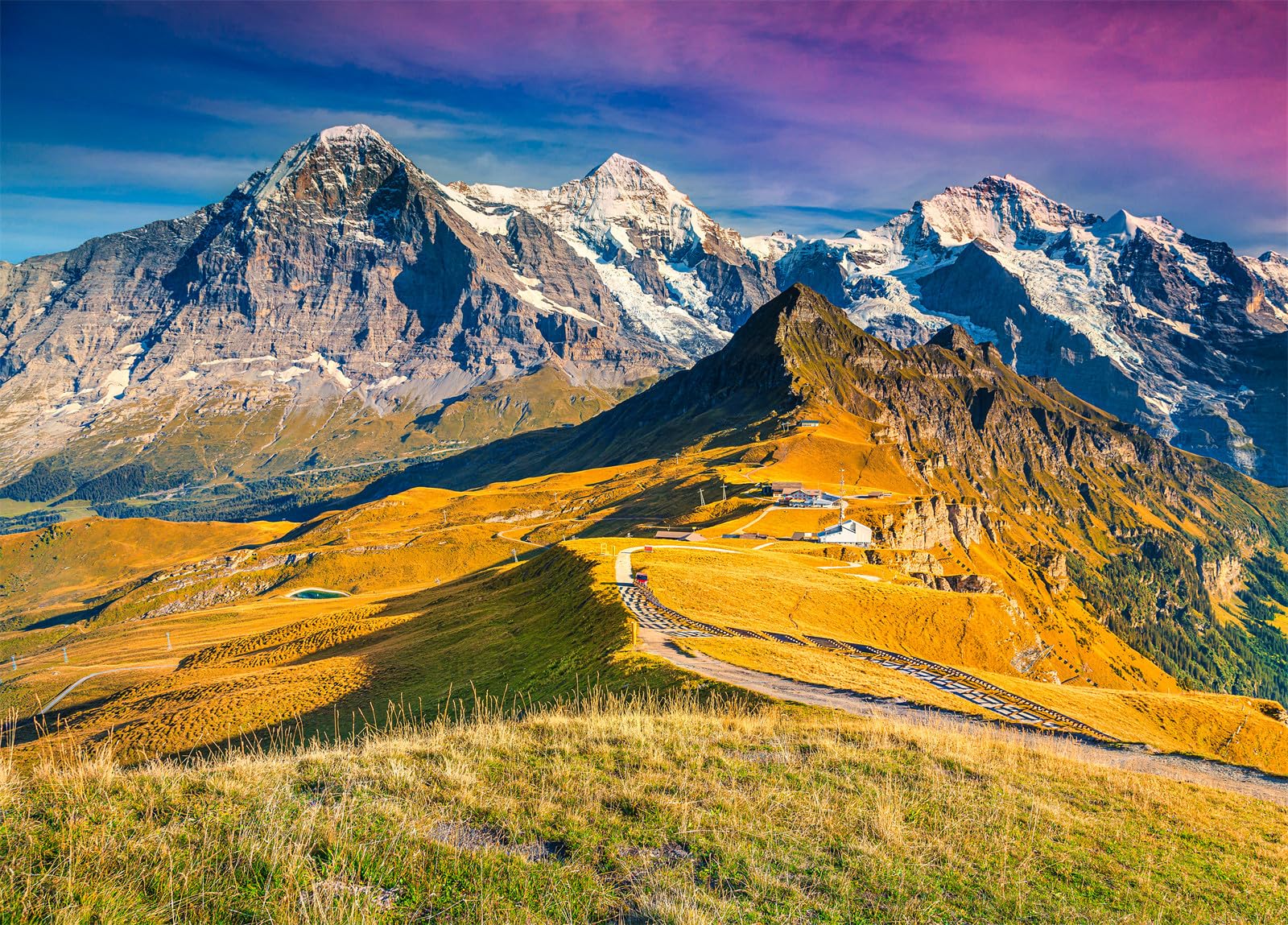 Jungfrau Jigsaw Puzzles for Adults 1000 Jigsaws Monch Eiger North face 1000 Piece Jigsaw Puzzles for Adults