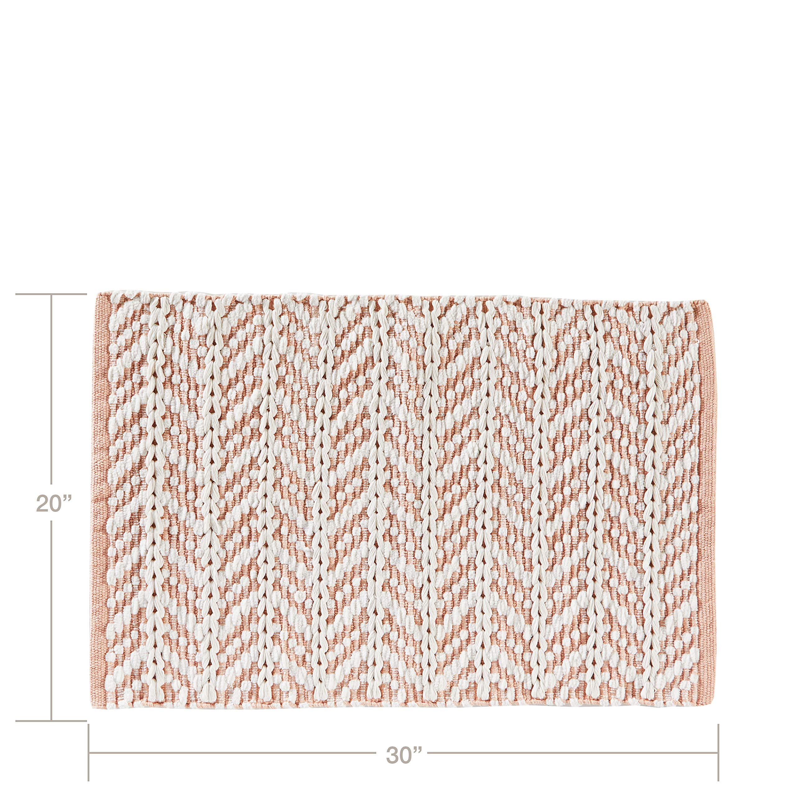 SKL HOME by Saturday Knight Ltd. Pastel Petals Rug, Pink, 51 x 76 cm (Rectangular) - Image 4