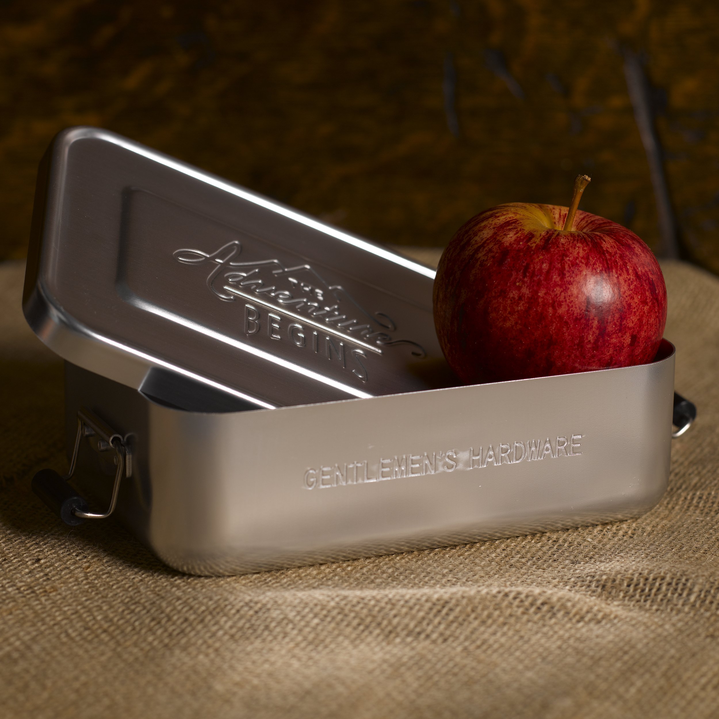 メタル シルバー ランチボックス 【公式通販】