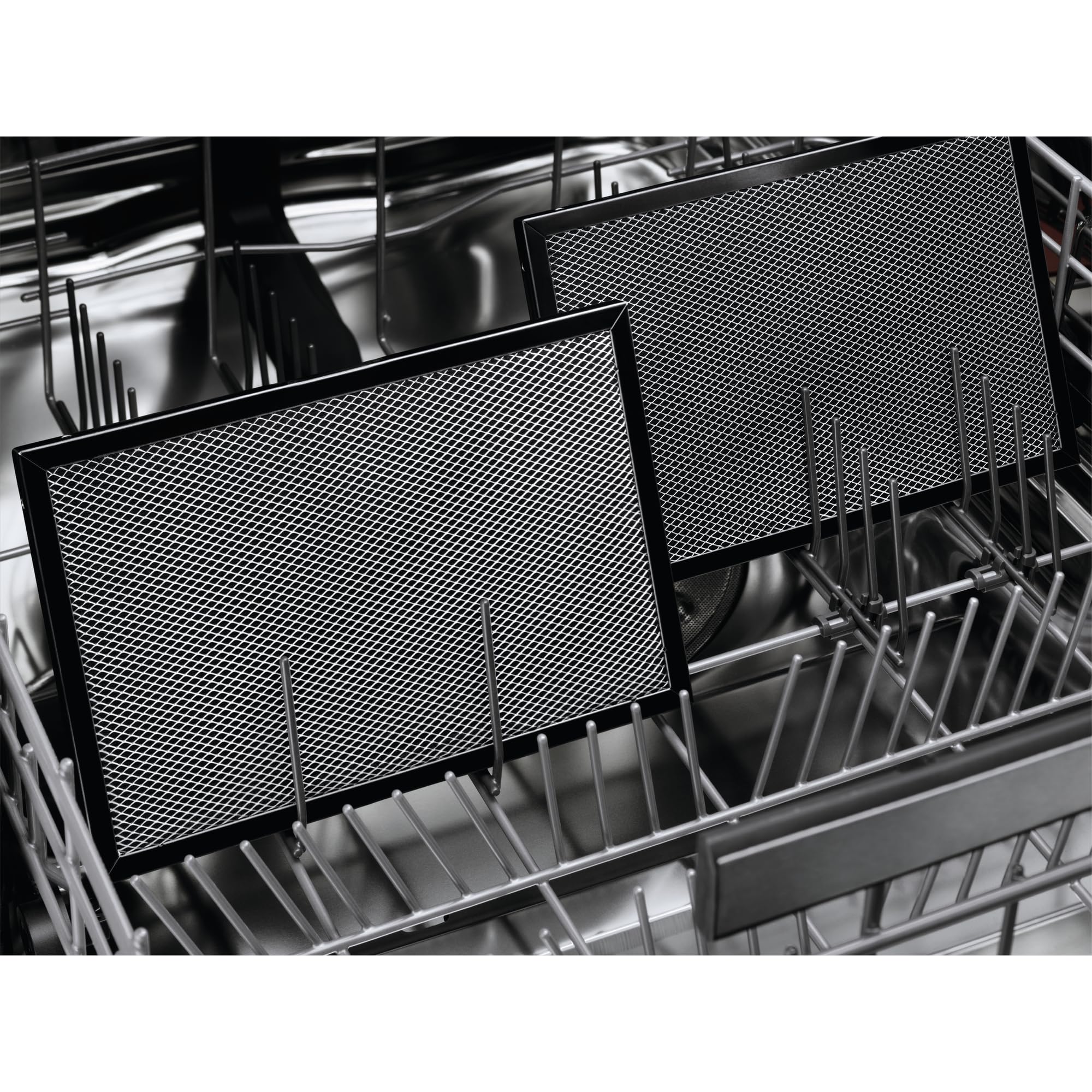 AEG Placa Inducción Extractora Integrado CCE84543FB, 80 cm, 4 Zonas Power, 1 filtro de carbón 2 en 1, función Puente, Desconexión automática, Bloqueo de seguridad para niños, Clase A+, Negro