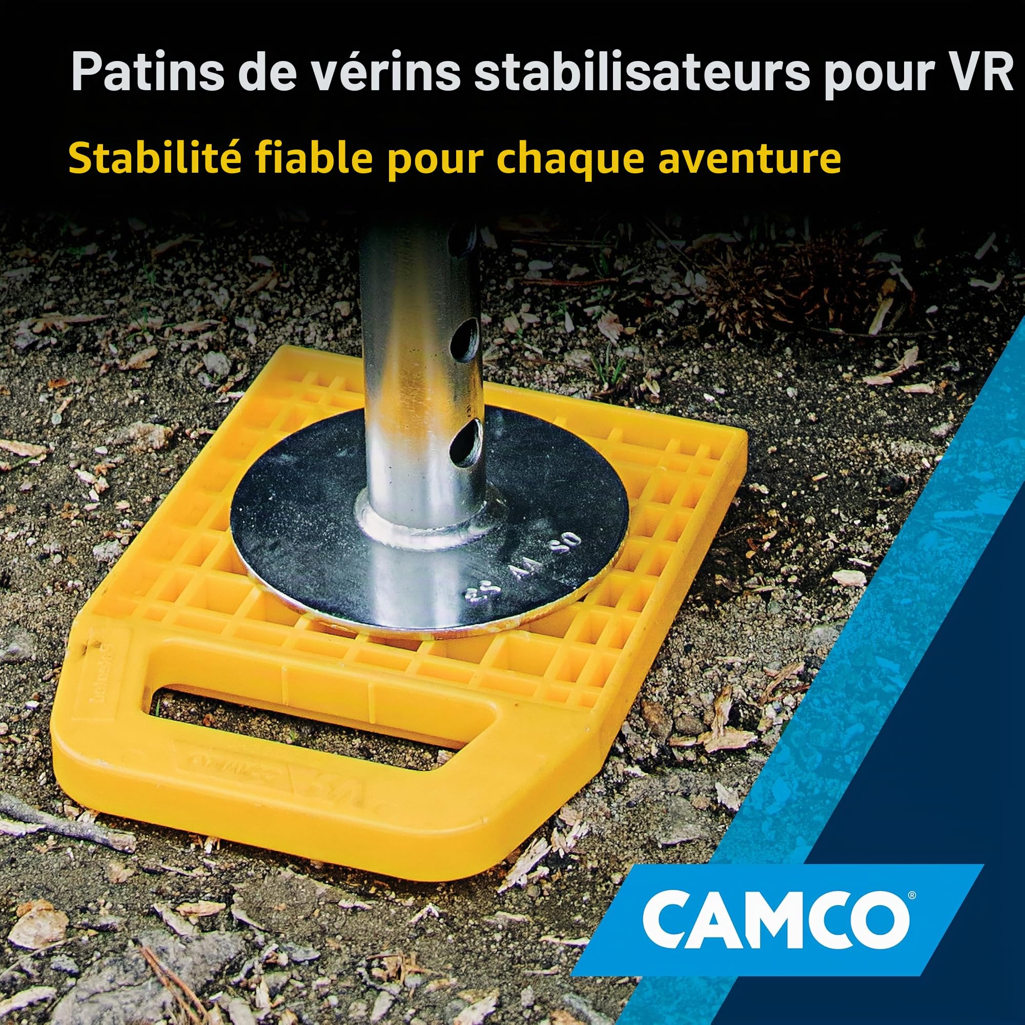 Camco 44595 Pièces et Accessoires pour Camping-Car Blocs de Soutien