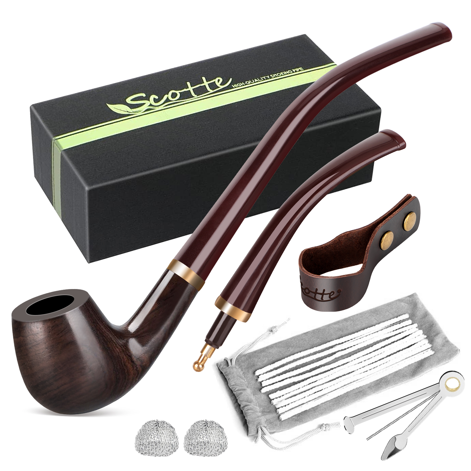 homemade pipe for tobacco How to make a pipe, with DIY tools Scotte Handmade Pipe, Wood Pipe