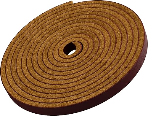 TOFL Correas de cuero 2 piezas 72 pulgadas de largo 14 pulgadas de ancho 18 pulgadas de grosor guante de béisbol y sóftbol y encaje de guantes,