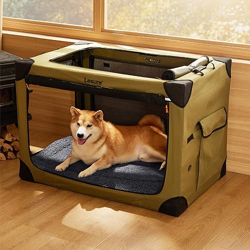 Miniatura 7 de Bedsure Cama lavable para perros grandes, alfombra de espuma suave para mascotas, versátil y ligera para jaulas