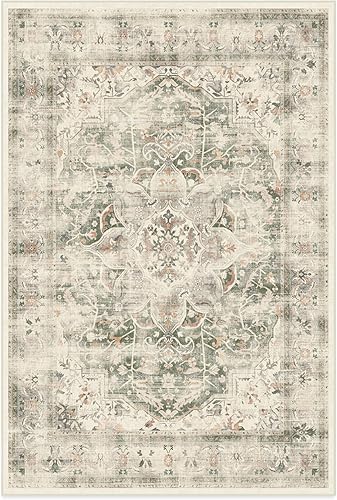 Miniatura 3 de Ruggable Sarrah - Alfombra lavable, perfecta para sala de estar, dormitorio, cocina, apta para mascotas y niños, no tóxica, resistente a las manchas